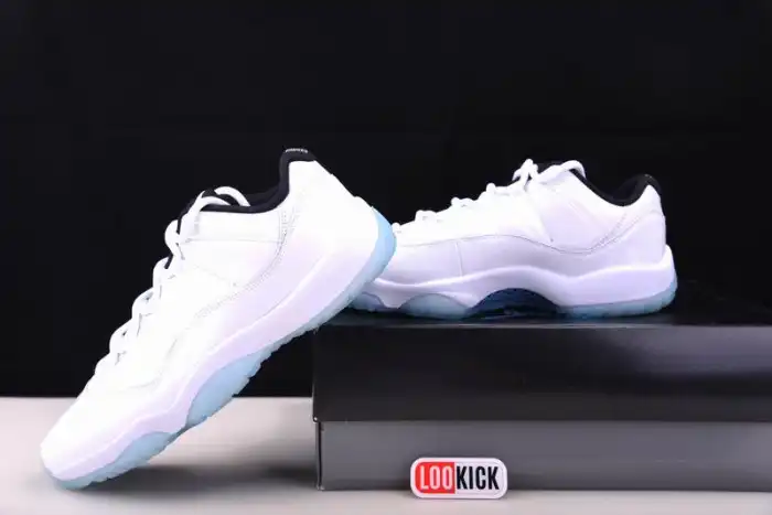 Reps 【Free Shipping】 Air Jordan 11 Low Legend Blue AV2187-117