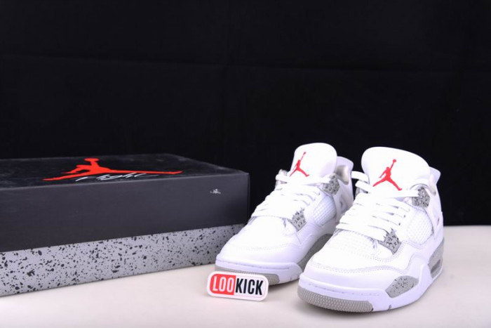 TB Jordan 4 Retro White Oreo (2021) CT8527-100