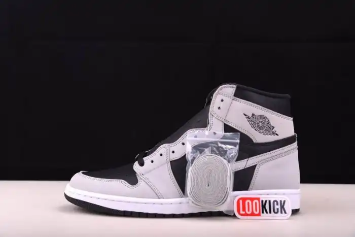 Kick Theory Air Jordan 1 Retro High Black White Light Smoke Grey 555088-035