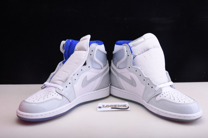 TB Air Jordan 1 Retro High Zoom White Racer Blue CK6637-104