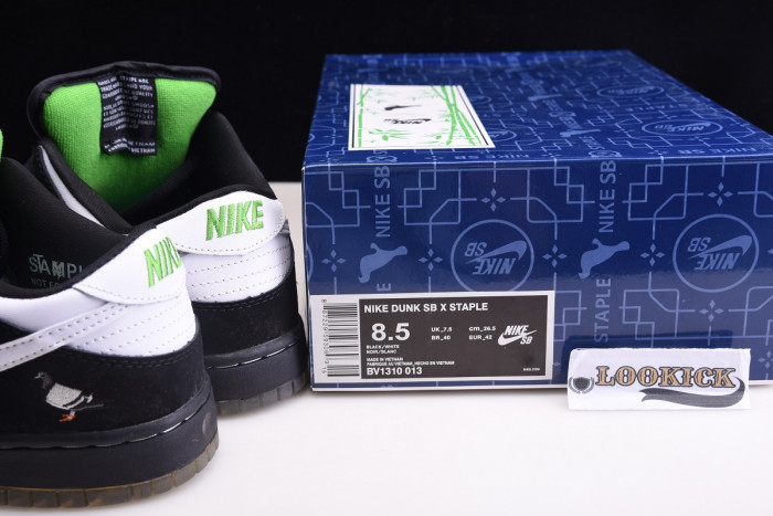 TB Nike SB Dunk Low Staple Panda Pigeon BV1310-013