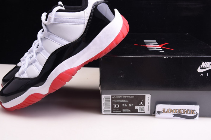 TB Air Jordan 11 Retro Low Concord Bred AV2187-160