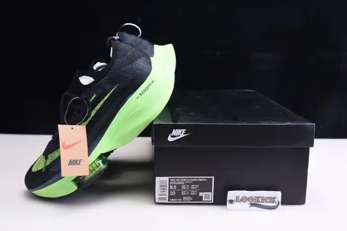 Cheap Nike Air Zoom Alphafly Next% Black Electric Green CI9925-400