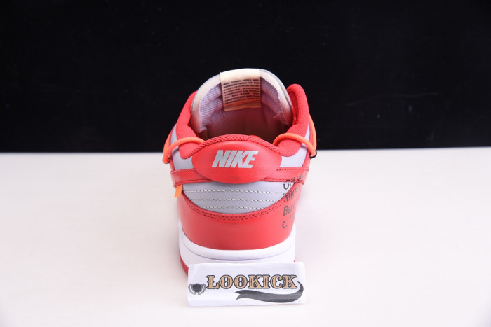 TB OFF-WHITE x Dunk Low 'University Red' CT0856-600