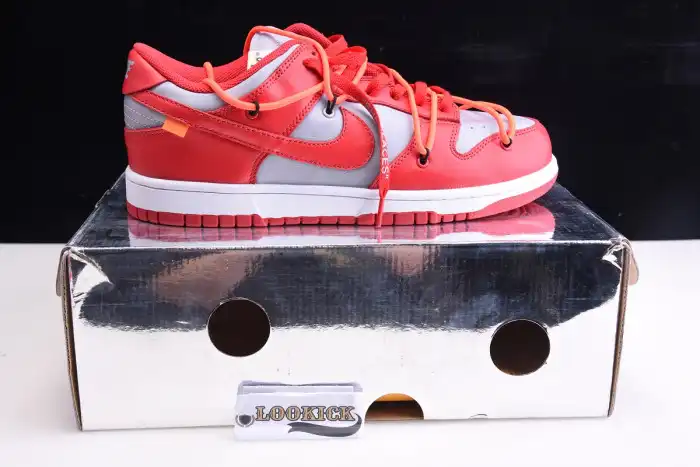 Reps LY OFF-WHITE x Dunk Low 'University Red' CT0856-600