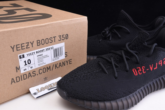 TB Adidas Yeezy Boost 350 V2 Black Red CP9652