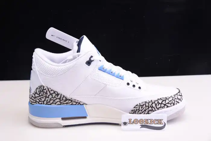 Bmlin Shoes Air Jordan 3 UNC CT8532-104