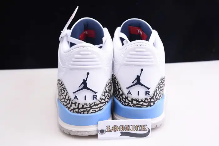 Replica HYPE Air Jordan 3 UNC CT8532-104