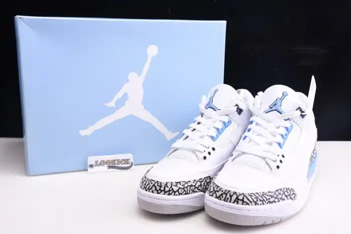 Replica HYPE Air Jordan 3 UNC CT8532-104