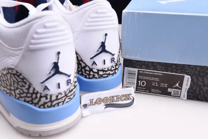 Kick Theory Air Jordan 3 UNC CT8532-104