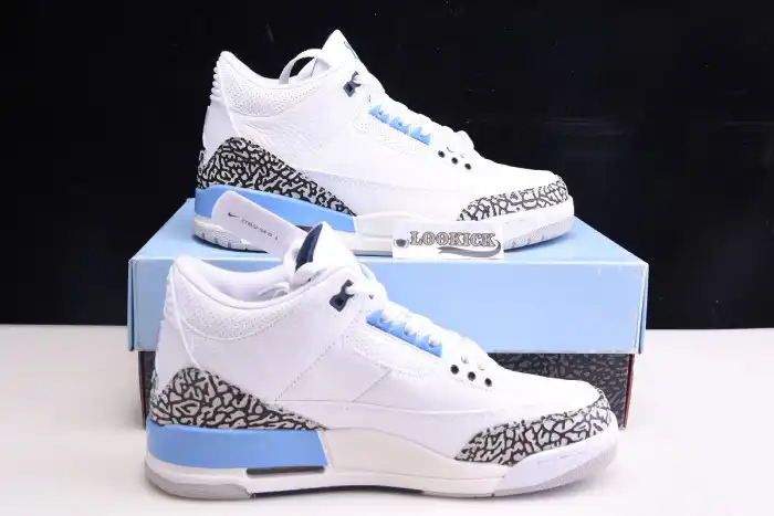 Bmlin Shoes Air Jordan 3 UNC CT8532-104