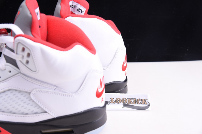 TB Air Jordan 5 Retro Fire Red Silver Tongue (2020) DA1911-102