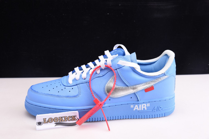 TB AIR FORCE 1 LOW OFF-WHITE MCA UNIVERSITY BLUE CI1173-400