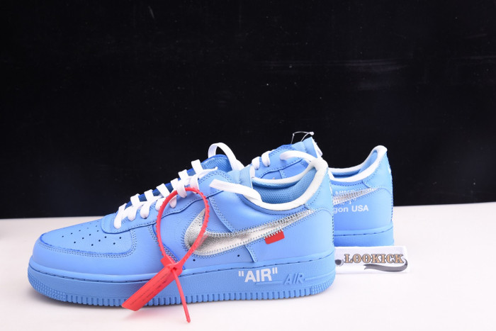 TB AIR FORCE 1 LOW OFF-WHITE MCA UNIVERSITY BLUE CI1173-400