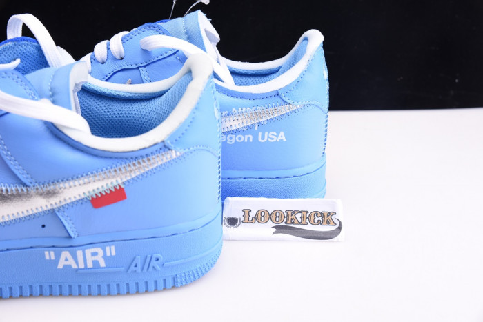 TB AIR FORCE 1 LOW OFF-WHITE MCA UNIVERSITY BLUE CI1173-400