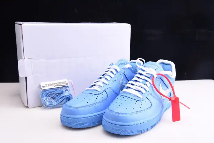 Bmlin Shoes AIR FORCE 1 LOW OFF-WHITE MCA UNIVERSITY BLUE CI1173-400