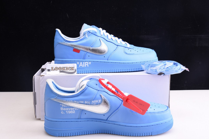 TB AIR FORCE 1 LOW OFF-WHITE MCA UNIVERSITY BLUE CI1173-400