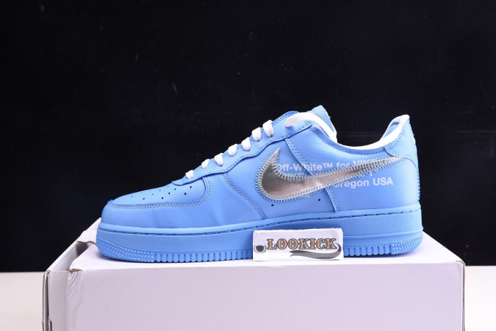 TB AIR FORCE 1 LOW OFF-WHITE MCA UNIVERSITY BLUE CI1173-400