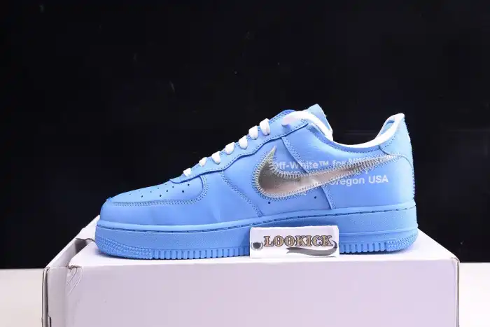 Cheap LY AIR FORCE 1 LOW OFF-WHITE MCA UNIVERSITY BLUE CI1173-400