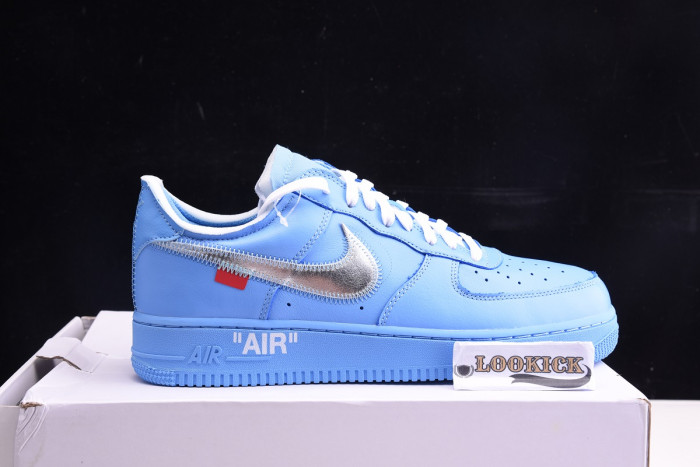 TB AIR FORCE 1 LOW OFF-WHITE MCA UNIVERSITY BLUE CI1173-400