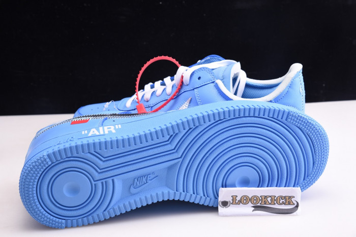 TB AIR FORCE 1 LOW OFF-WHITE MCA UNIVERSITY BLUE CI1173-400