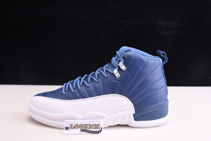 TB Air Jordan 12 Retro Stone Blue 130690-404