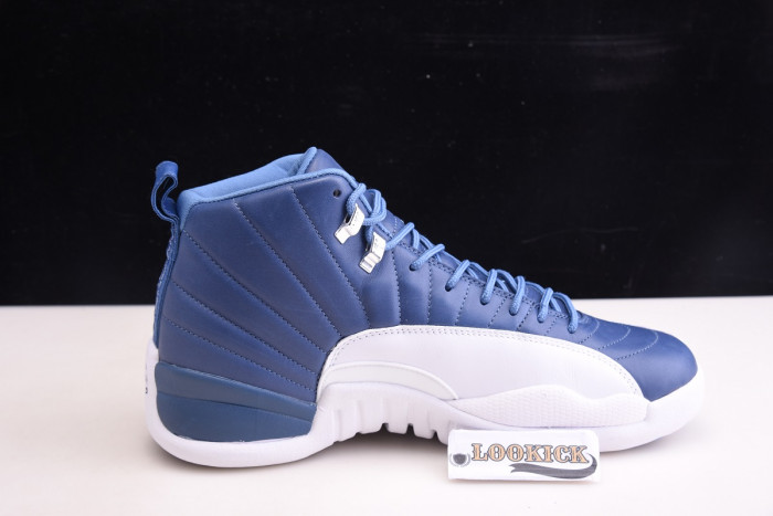 TB Air Jordan 12 Retro Stone Blue 130690-404