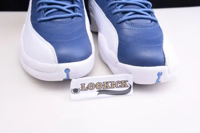 Cheap Air Jordan 12 Retro Stone Blue 130690-404