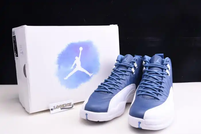 Air Jordan 12 Retro Stone Blue 130690-404