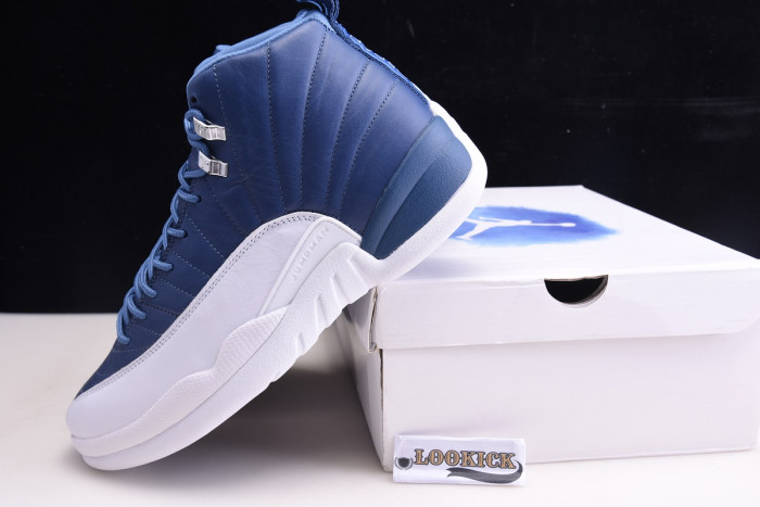 TB Air Jordan 12 Retro Stone Blue 130690-404