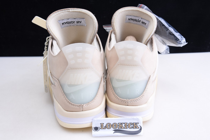 KICKWHO Off-White x Air Jordan 4 Sail CV9388-100