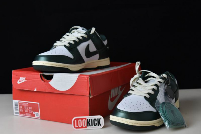 TB Nike Dunk Low Vintage Green (W) DQ8580-100