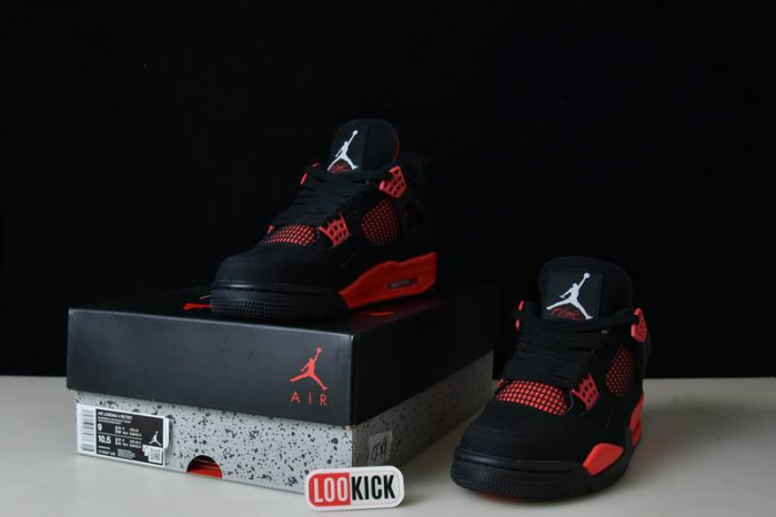 KICKWHO Air Jordan 4 Red Thunder CT8527-016