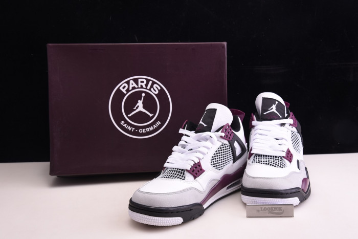 KICKWHO AIR JORDAN 4 RETRO PSG PARIS SAINT-GERMAIN CZ5624-100