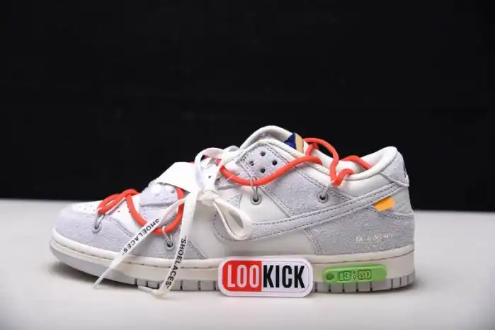 LY Nike Dunk Low Off-White Lot 13 DJ0950-110