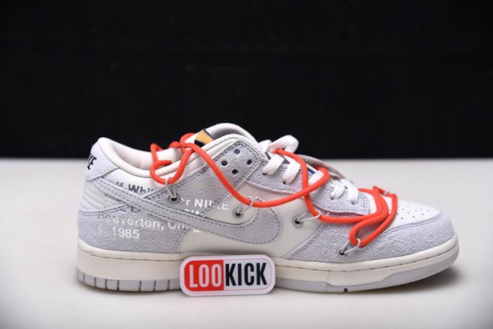 KICKWHO Nike Dunk Low Off-White Lot 13 DJ0950-110