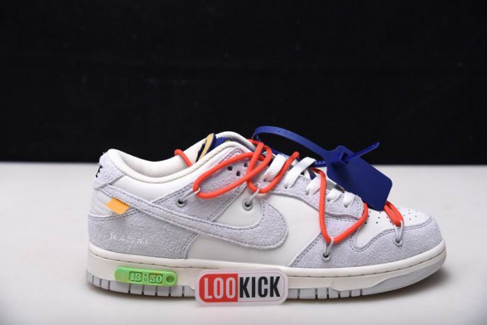 KICKWHO Nike Dunk Low Off-White Lot 13 DJ0950-110