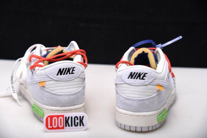 KICKWHO Nike Dunk Low Off-White Lot 13 DJ0950-110