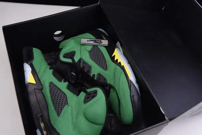 Bmlin shoes Air Jordan 5 SE Oregon Ducks CK6631-307