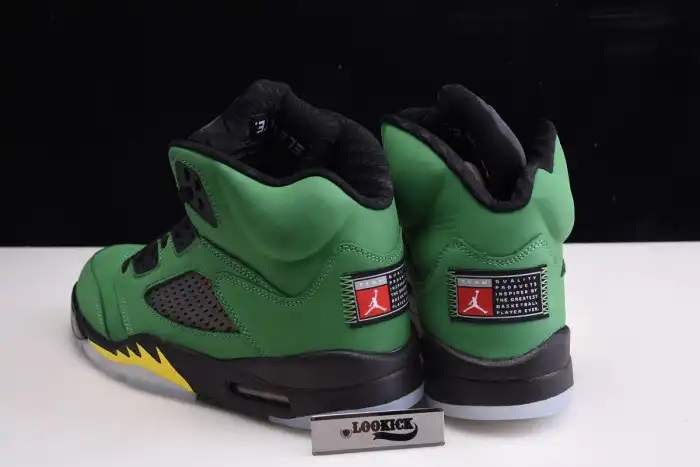 Affordable Air Jordan 5 SE Oregon Ducks CK6631-307