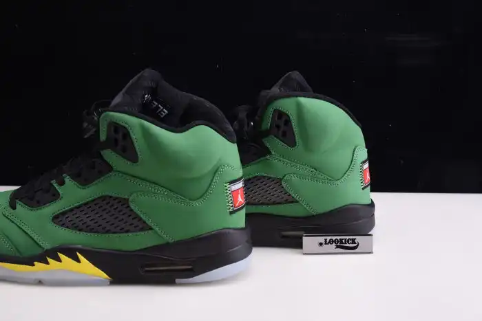 Bmlin shoes Air Jordan 5 SE Oregon Ducks CK6631-307