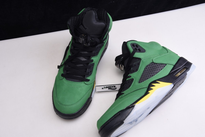 TB Air Jordan 5 SE Oregon Ducks CK6631-307