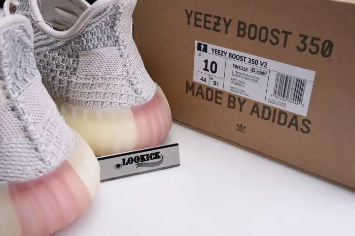 Cheap LY Adidas Yeezy Boost 350 V2 'Citrin Reflective' FW5318