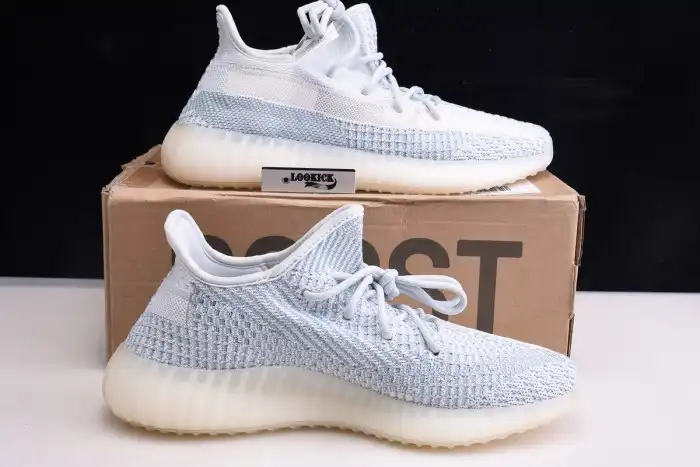 Cheap LY Adidas Yeezy Boost 350 V2 Cloud White FW3043