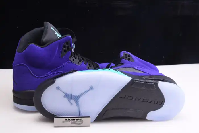 Replica HYPE Air Jordan 5 Retro Alternate Grape 136027-500