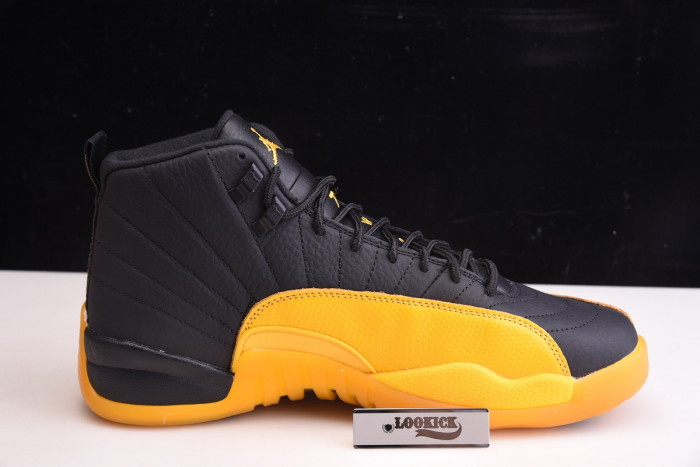 TB Air Jordan 12 Retro Black University Gold 130690-070