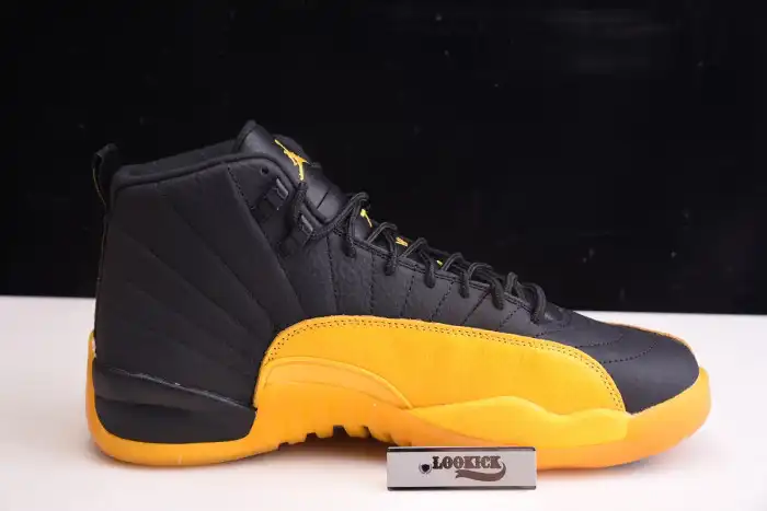 Cheap Air Jordan 12 Retro Black University Gold 130690-070