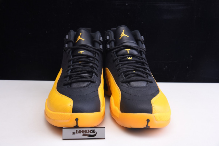 TB Air Jordan 12 Retro Black University Gold 130690-070