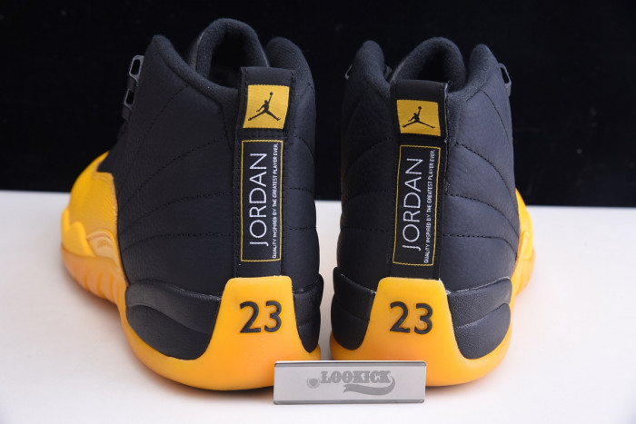 TB Air Jordan 12 Retro Black University Gold 130690-070