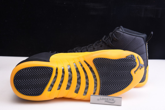 TB Air Jordan 12 Retro Black University Gold 130690-070